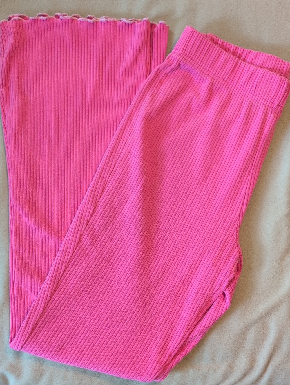 wild fable Hot Pink Ribbed Lounge Pants